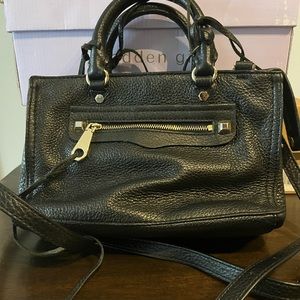 Rebecca Minkoff | Small Reagan Black Leather bag